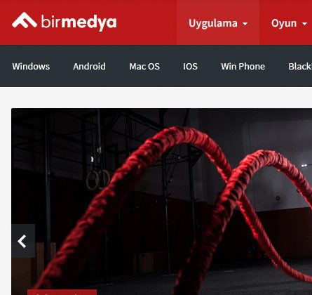 WordPress Apk İndirme Teması - BirMedya